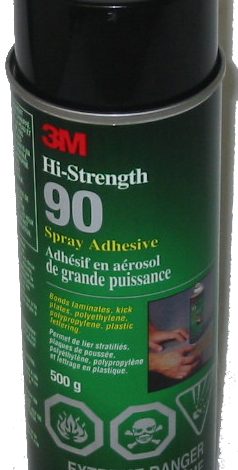 3M 90 Aerosol Spray Contact Cement - Airfast